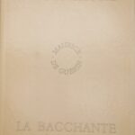 Le Centaure et la Bacchante 1947, lithographies de Raymond Martin