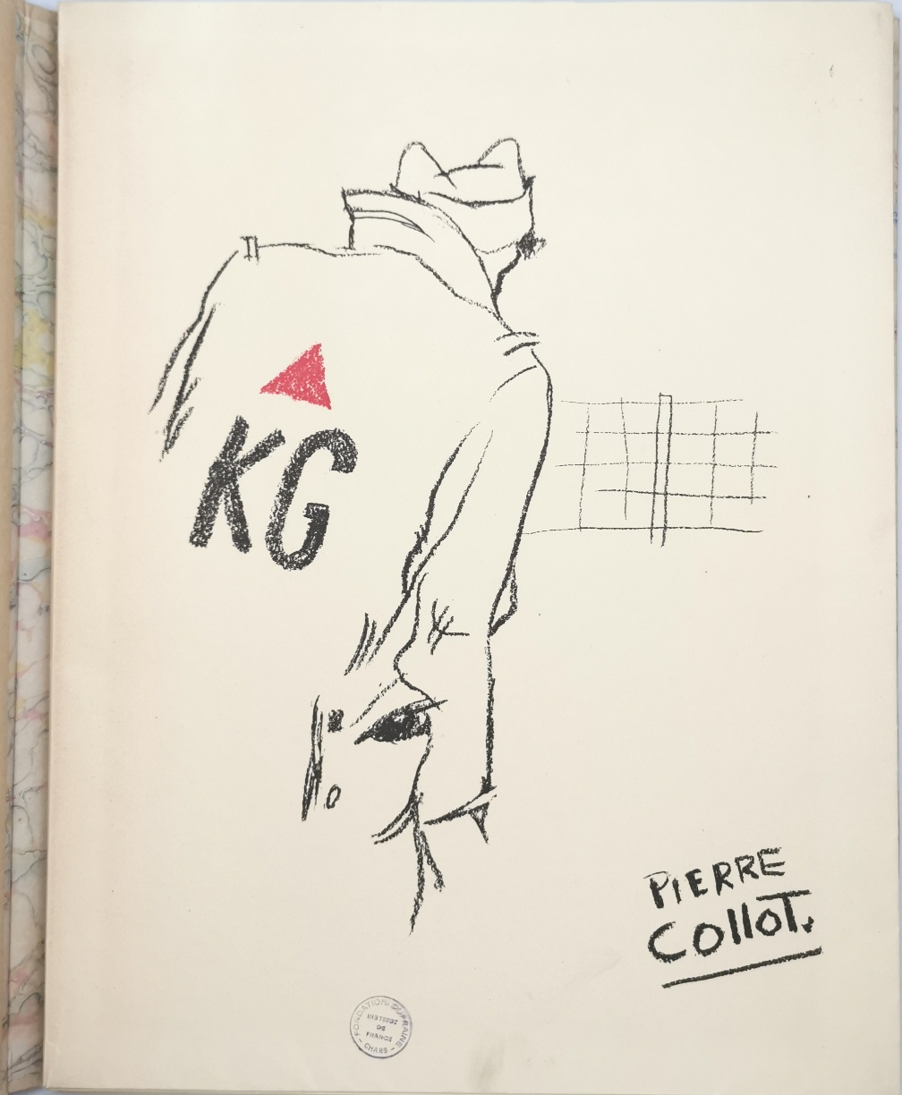 IMG_20251024_094404 KG Stalag III B, Pierre Collot, 34 lithographies originales de 1945 – Image 1